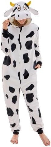 NEWCOSPLAY Unisex Adult Onesie Pajamas Animal One Piece Costume Cosplay Sleepwear. Size 2XL
