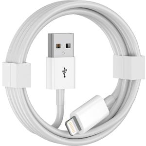 Car Apple Carplay Cable, 3FT Car Charger Cord, USB A to Lightning Cable Compatible for iPhone 14 13 12 11 Pro Max XR XS X 8 7 6 Plus SE iPad Charging Cord (White)
