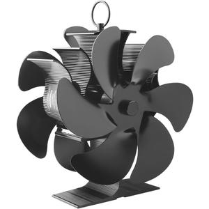Experience 2025's Advancement:Facepos Dual wood stove fan Double-Sided 12-Blade Wood Stove Fan-The in Stove Technology Fireplace Fans