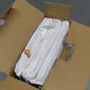 simplehuman Code D 60 Count, Dispenser Pack Custom Fit Liners, Drawstring Trash Bags, 20 Liter / 5.3 Gallon, White