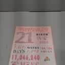 21st Birthday Card for Women Her, 21st Birthday Decoration, Sweet Funny 21 Year Old Birthday Gifts Idea, Greeting Cards for Daughter Friends Sister Niece Girls, Jumbo Back In 2005 Pink