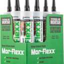 Mor-Flexx Textured Caulk, Charcoal 10.5 oz (Pack of 12)