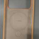 TORRAS Q3 Silicone 360 Spin for iPhone 17 Pro Case with Stand, Fit for MagSafe, Magnetic Ring Stand with Camera Control, Liquid Silicone Rubber Soft Phone Case for iPhone 17 Pro 6.3'', Pastel Orange