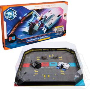 HEX BOTS BattleBots Arena Bite Force & Blacksmith, Remote Control Robot Toys for Kids with Over 20 Pieces, STEM Toys for Boys & Girls Ages 8 & Up, Batteries Included, One Size