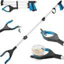 Upgraded 43 Inch Grabber Reacher Tool, Grabbers for Seniors, Extra Long Reacher Grabber Pickup Tool, Anti - Slip Wide Jaw, for Trash Pickup & Surgery Recovery