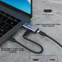 HDMI to USB C Adapter | 4K@60Hz HDMI Source to USB-C Display Converter for XR/AR Glasses(XREAL One,Air 2 Pro,VITURE Pro,RayNeo Air 2s,Rokid),Portable Monitors,Laptop,Switch,PS5/4,Xbox