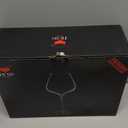 JBHO Set of 4-21 Ounce Hand Blown Italian Style Crystal Burgundy Wine Glasses - Lead-Free Premium Crystal Clear Glass - Gift-Box for any Occasion