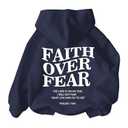 RoseSeek Boy's Hoodies Long Sleeve Letter Graphic Hoodies Sweatshirts Pullover Cute Clothes Streetwear Deep Blue 11Y
