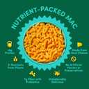 Goodles Cheddy Mac Creamy Cheddar and Macaroni Pasta - Nutrient Packed with Real Cheese, Fiber, Protein, Prebiotics, Plants, & Vegetables | Non-GMO, Organic Ingredients [Cheddy Mac, 6 oz. 1 Pack] (EXP 05/23/28)