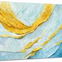 Nicetop Extra Large Abstract Canvas Modern Wall Art for Living Room 58x29In