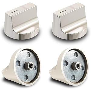 (4Pcs) W11517331 / W11117415 for Whirlpool Gas Stove Knobs Replacements Part W10850027,Compatible for Whirlpool Electric Range Stove Knob Number WEC310S0LS1, WEE515S0LZ1, WEE745H0FS0,YWFE770H0FZ0 (4Pcs) W11517331 / W11117415 for Whirlpool Gas Stove Knobs Replacements Part W10850027,Compatible for Whirlpool Electric Range Stove Knob Number WEC310S0LS1, WEE515S0LZ1, WEE745H0FS0,YWFE770H0FZ0