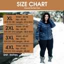 2 x Plus Size Fleece Lined Leggings with Pockets for Women High Waisted Warm Thermal Winter Yoga Pants for Workout (XX-Large, White)