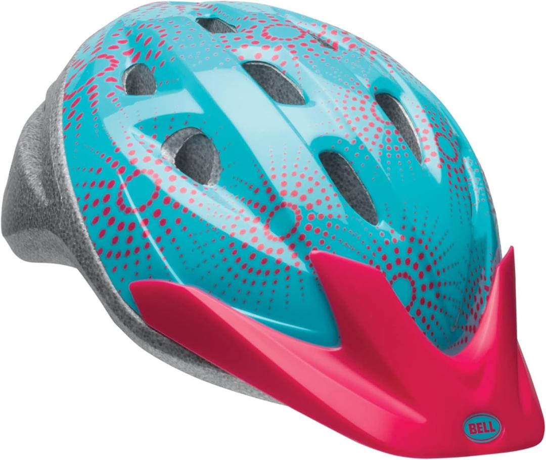 Bell Rally Child Bike Helmets (One Size, Blue/Pink)