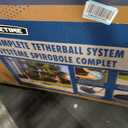 Lifetime 91009 Portable Tetherball System, Black