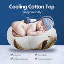 COONP California King Mattress Topper, Extra Thick Pillowtop, Cooling Plush Mattress Pad Cover Cotton Top Bed Topper Protector with 8-21 Inch Deep Pocket (White)