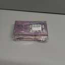 3 x RTKHFZE Press on Nails Short - French Tip Press On Nails Almond,Soft Gel Acrylic Fake Nails Glue on Nails for Women,Natural Fit Reusable Stick On Nails in 16 Sizes - 32 False Nails Kit, Black French