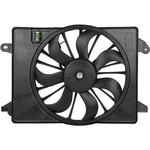 SCITOO Radiator Cooling Fan Compatible with 622550 674-01031 68050129AA Replacement fit for 2009-2017 for Chrysler 300 2009-2017 for Dodge Challenger 2009-2017 for Dodge Charger