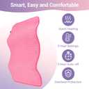 Comfytemp Extra Large Heating Pad for Back & Period, 33''x 17'' Electric Heating Pads for Neck/Shoulder, FSA Eligible Electric Throw, Mothers Day Gifts for Mom Women, Washable, Auto Shut Off, Pink