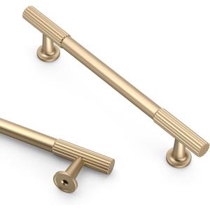 Asidrama 10 Pack 5 Inch(128mm) Champagne Bronze Cabinet pulls Kitchen Cabinet Handles, Cabinet Pulls Kitchen Cabinet Hardware for Cupboard Drawer Pulls (5" Hole Center) Asidrama 10 Pack 5 Inch(128mm) Champagne Bronze Cabinet pulls Kitchen Cabinet Handles, Cabinet Pulls Kitchen Cabinet Hardware for Cupboard Drawer Pulls (5" Hole Center)