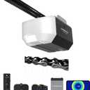 Chamberlain 1/2 HP Chain Drive Smart Garage Door Opener with Battery Backup, 1-Bulb Lighting, and myQ Connectivity