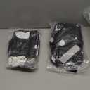 wegreeco Washable Female Dog Diapers Highly Absorbent Reusable Diapers for Dog in Heat Dog Period Diapers, 3 Pack (Black,XX-Large