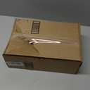 EverFoams Women's Fuzzy Slip-on Slippers Soft Comfy Memory Foam Indoor House Shoes (7-8, Beige)