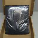 Lightweight Super Soft Easy Care Breathable Comfortable Microfiber 4 Piece Bed Sheet Set with 14-Inch Deep Pockets, Full, Black, Solid