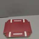 50Pcs Football Party Favors & Supplies - Paper Food Tray, Disposable Serving Boats for Football Birthday Party & Superbowl Decor