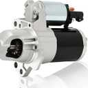 17986N NTLTPYY Starter for Chevy Impala Traverse,Buick Enclave,Cadillac XTS,GMC Acadia,Pontiac G6 Torrent, Saturn Outlook,Suzuki XL-7-Starter Motor with 12 Tooth-1.4KW 12V CW-Replacement OE 12645298