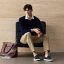 Men's Slip-On Loafers with Arch Support - Collapsible Heel Casual Walking Fashion Sneakers for Men, Lightweight Breathable Mesh Comfort Shoes 12