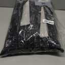 Vintage Black Rug Runners for Hallways Non Slip, 2.6x10 Washable Long Runner Rug for Entryway, Ultra-Thin Soft Runner Carpet for Kitchen Bedroom Bathroom (2'6"x10', Black)