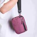 Haytijoe Small Wristlet Wallets for Women Valentines Day Gifts RFID Blocking Travel Wallet Quilted Nylon Phone Purse