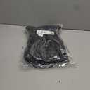 Spring Couch Throw Pillow Covers 24x24 Set of 2, Decorative Soft Euro Velvet Neutral Chenille Pillow Covers with Elegant Design for Sofa Bed Living Room Home Decor, Black