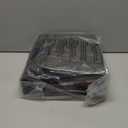 QPAU 2-Person Inflatable Snow Sled with Premium Canvas Cover, Heavy Duty Sled with Backrest & Reinforced Handles, Snow Tubes for Kids & Adults, Winter Inflatable Toys (Red)