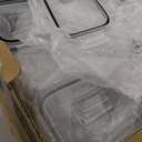 PRAKI Airtight Food Storage Containers Set with Lids - 24 PCS, BPA Free Kitchen and Pantry Organization, Plastic Leak-proof Canisters for Cereal Flour & Sugar - Labels & Marker (Black)