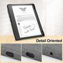 Slimshell Clear Case for Kindle Scribe 10.2" (2024/2022 Release),Kindle Scribe Case Cover 10.2 inch 2024/2022 with Pen Holder and Auto Sleep/Wake Function-Grey