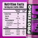 Protein2o 2-in-1 Clear Whey Protein & Electrolyte Beverage, 15g Protein, Gluten-Free, 16.9 fl oz Bottles (12 Count), Grape (EXP 12/25/26)