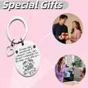 Couple Keychain I Love You Keychain As a Valentine's Day gift for Your Boyfriend, or as a Aomantic Gifts for Him As Special Gifts from Wife to Husband