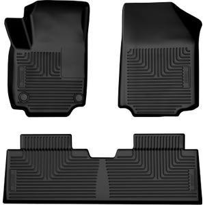 Husky Liners Weatherbeater Floor Mats | Fits 2025-2026 Chevrolet Equinox & 2025 GMC Terrain | Front & 2nd Row, 3-pc Black - 99291 Husky Liners Weatherbeater Floor Mats | Fits 2025-2026 Chevrolet Equinox & 2025 GMC Terrain | Front & 2nd Row, 3-pc Black - 99291
