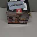 Vminno Quick & Easy Hot Air Popcorn Popper Maker with Built-In Serving Bowl, 2 Quarts, Etl Certified, No Oil Popcorn Poppers for Home with On/Off Switch for Family Movie Nights, Parties