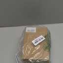 KERMANDO Ceramic Travel Mug with Lid, Blue Double Wall Coffee Mug Tumbler, Reusable Tall Cup, Splash Resistant Lid, Dishwasher Microwaveable Safe