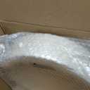 U-QE 60 Pcs Christmas Plastic Plates for Party  Scalloped Ivory Plastic Plates Heavy Duty & Elegant  Include 30 10.25" Dinner & 30 7.25" Dessert Plates - Perfect for Weddings, Christmas and Parties