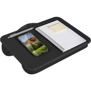 LAPGEAR Compact Lap Desk Fits Up to 14 Laptops Black Style No. 43108