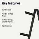 Amazon Basics Weight Plate Tree Rack