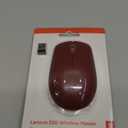 Lenovo 530 Full Size Wireless Computer Mouse for PC, Laptop, Computer with Windows - 2.4 GHz Nano USB Receiver - Ambidextrous Design - 12 Months Battery Life - Cherry Red