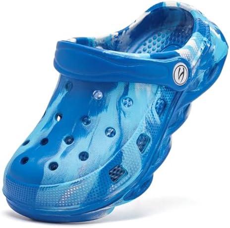 HOBIBEAR Boys and Girls Classic Graphic Garden Clogs Slip on Sandals Water Shoes(Toddler/Little Kids/Big Kids) 28