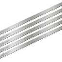 12-Inch Stainless Steel Frozen Meat Bone Cutting Saw Blades for Reciprocating and Sawzall Saws - 5 Pack - Caliastro