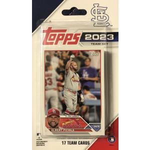 St Louis Cardinals 2023 Topps Factory Sealed 17 Card EXCLUSIVE Team Set with Rookie Cards of Nolan Gorman, Matthew Liberatore, Ivan Herrera and Zack Thompson Plus