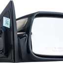 Dependable Direct Passenger Side Mirror Fits Toyota Camry, USA Built, 2007 to 2011 - Power Adjust, Non-Heated, Non-Folding, Unpainted Right Rear View Door Mirror OEM Replacement TO1321215