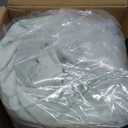 Faux Fur Blanket, Throw Blanket for Couch, Fluffy Blanket with Stretch Ruched Design, Ultra Soft Giftable Home Decor, 50x60 inches, Tie-Dyed in Sage Green